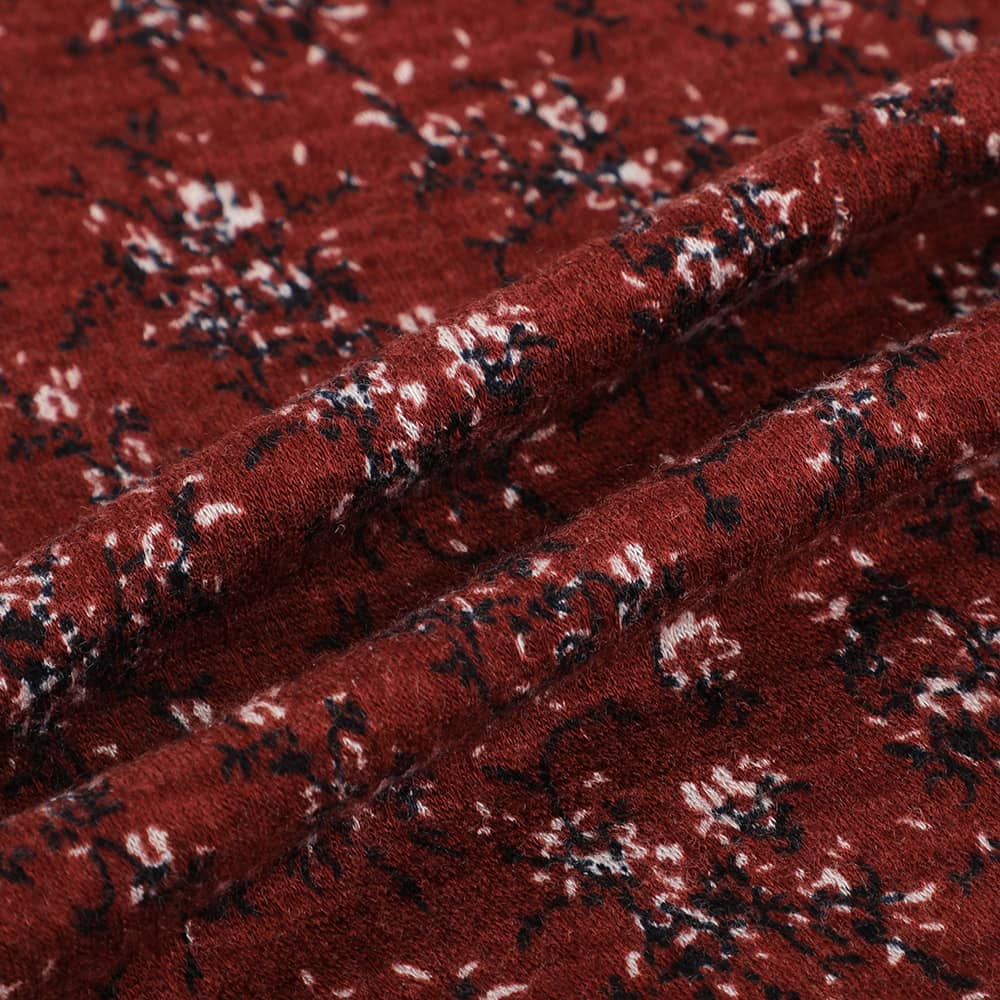 Printed Breathable And Smooth Polyester Knitted Clothing Fabric Printed Breathable And Smooth Polyester Knitted Clothing Fabric