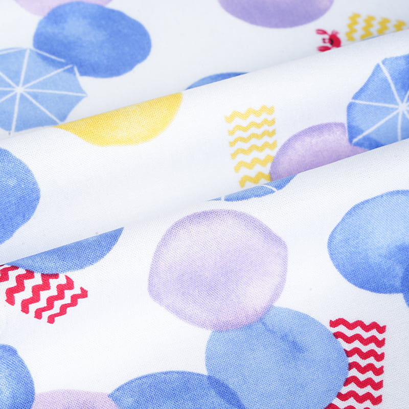 New Year 100% Rayon Woven Fabric Mix Shapes Dsn In Soft Handfeeling For Making Women Clothes